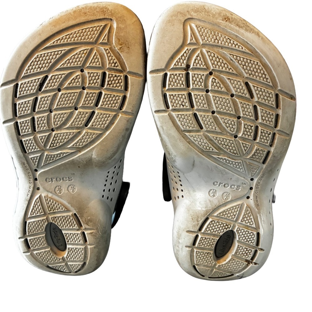 Crocs LiteRide 360 Clogs Black Slate Gray Women’s 6 Men’s 4 🖤 - Picture 5 of 6